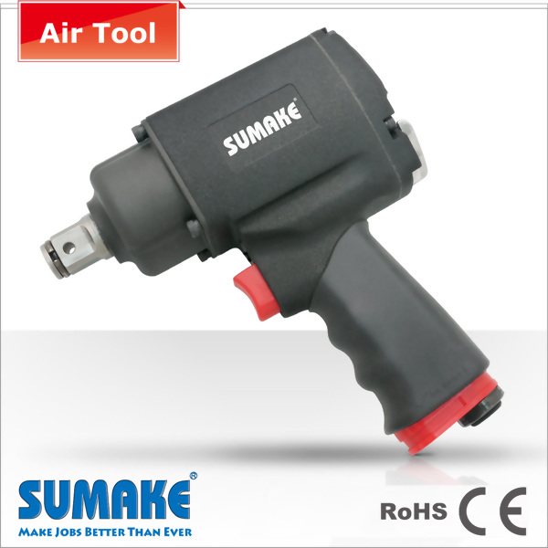 Twin Hammer Heavy Duty Air Impact Wrench-1,491 Nm, 7,200 rpm